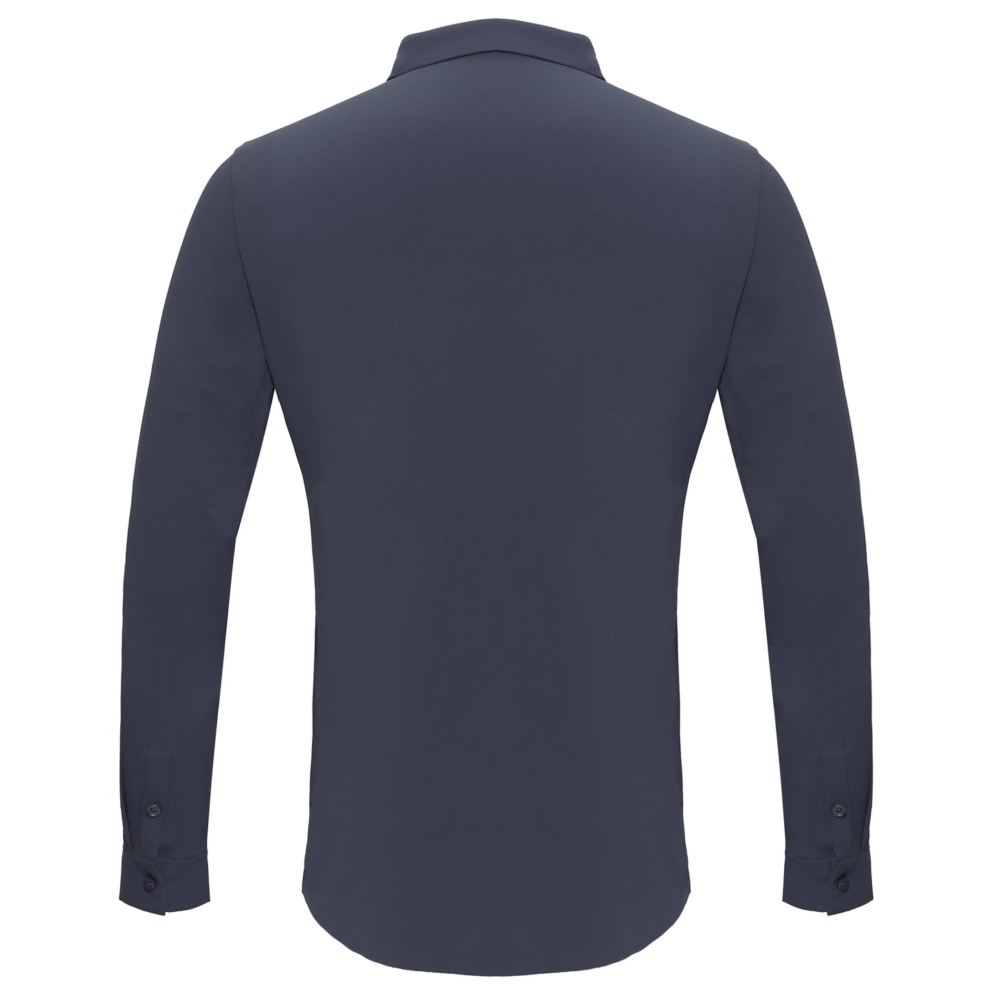 Barocco Ascend Stretch Shirt GREY BLUE - Dudes Boutique