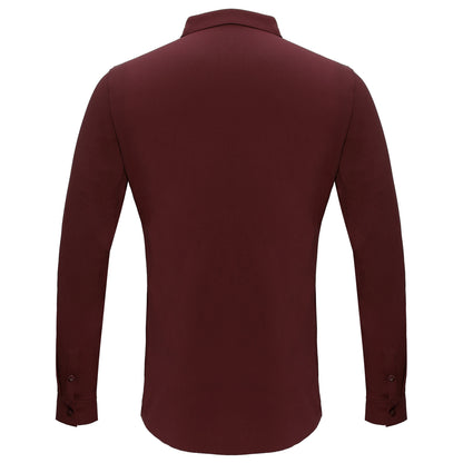 Barocco Ascend Stretch Shirt MULBERRY - Dudes Boutique