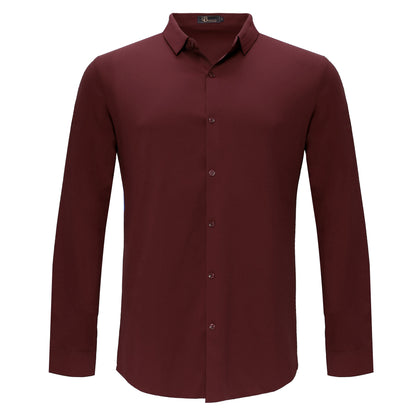 Barocco Ascend Stretch Shirt MULBERRY - Dudes Boutique