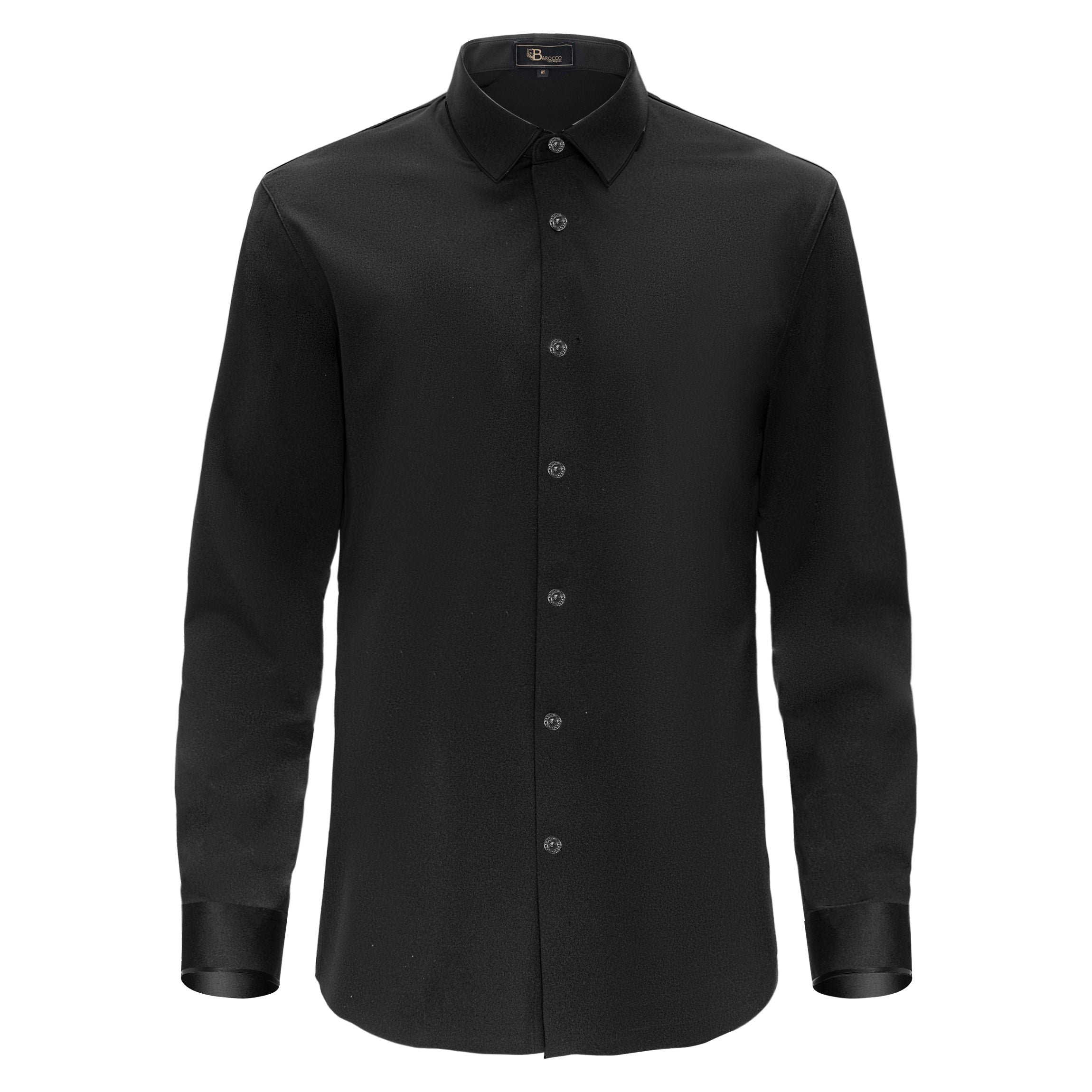 Imperial Essence Button-Up Shirt BLACK/BLACK