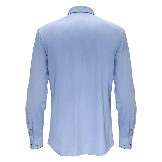 Imperial Essence Button-Up Shirt LIGHT BLUE - Dudes Boutique