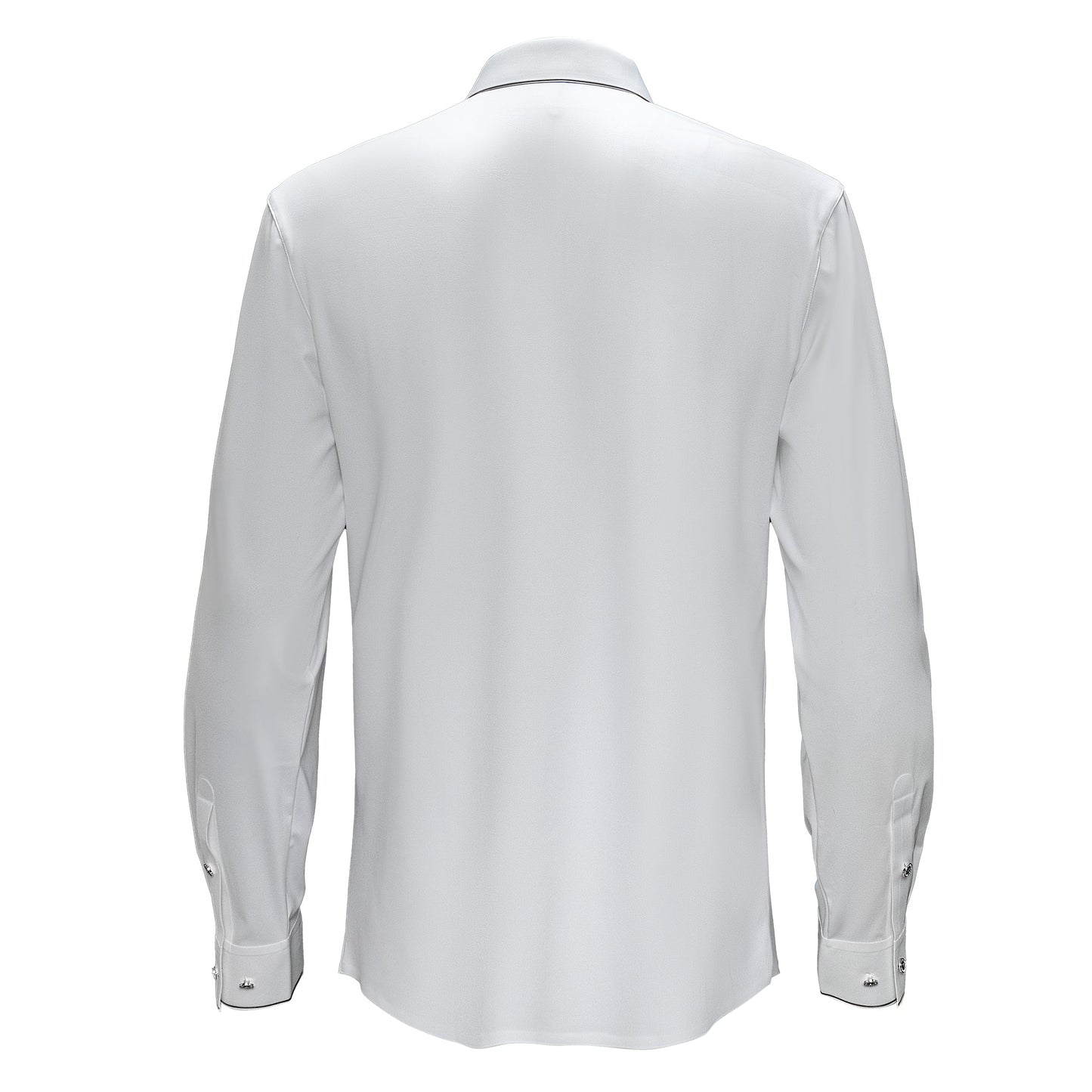Imperial Essence Button-Up Shirt WHITE/SILVER - Dudes Boutique