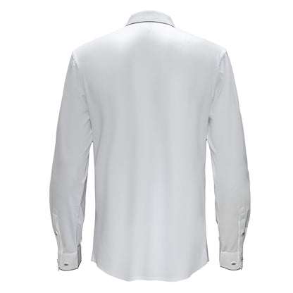 Imperial Essence Button-Up Shirt WHITE/SILVER - Dudes Boutique