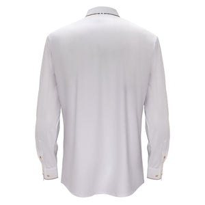 Regret Free Button-Up Shirt WHITE - Dudes Boutique
