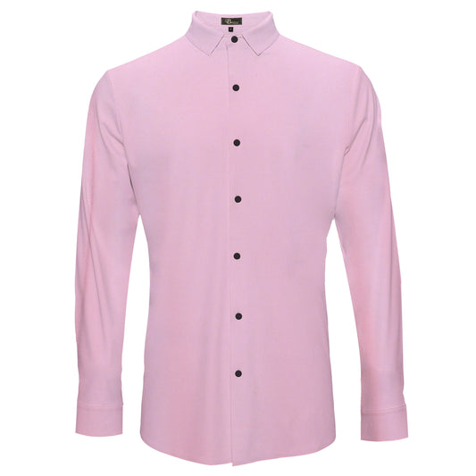 City Stroll Button-Up Shirt PINK - Dudes Boutique