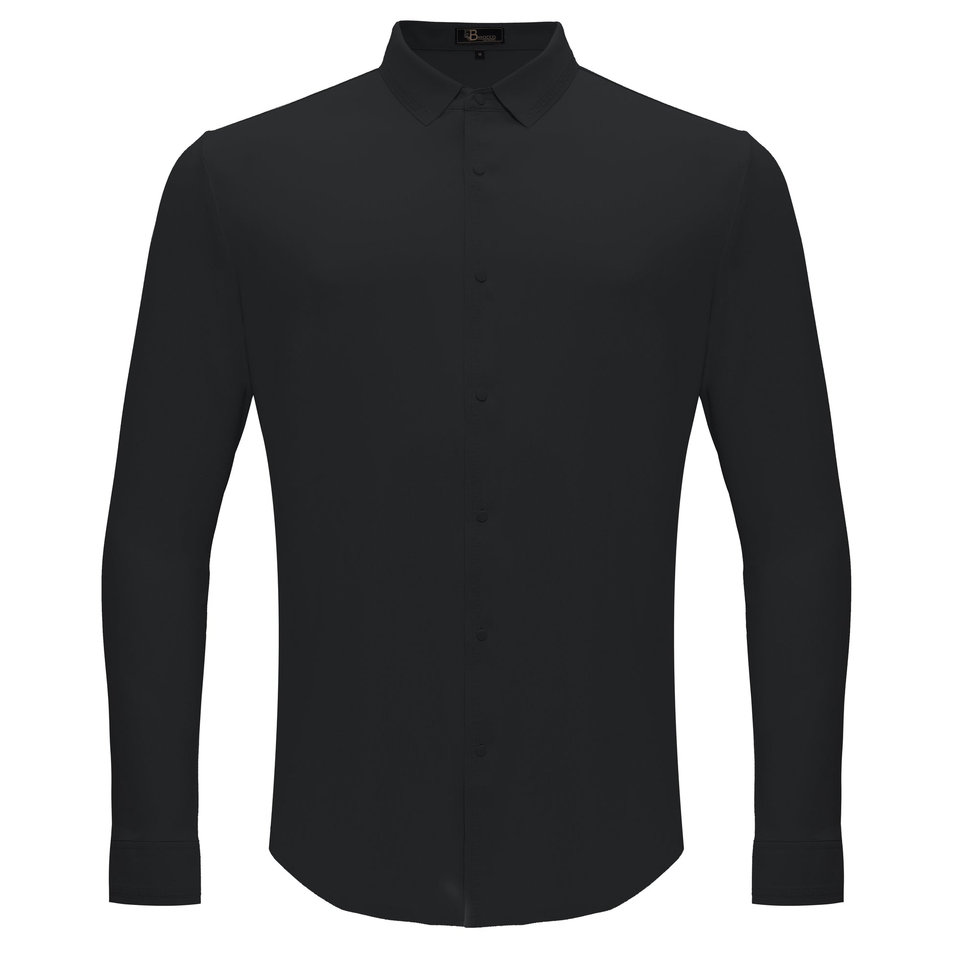 Olympic Victory Button-Up Shirt BLACK - Dudes Boutique
