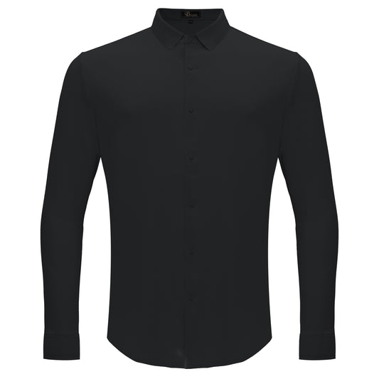 Olympic Victory Button-Up Shirt BLACK - Dudes Boutique