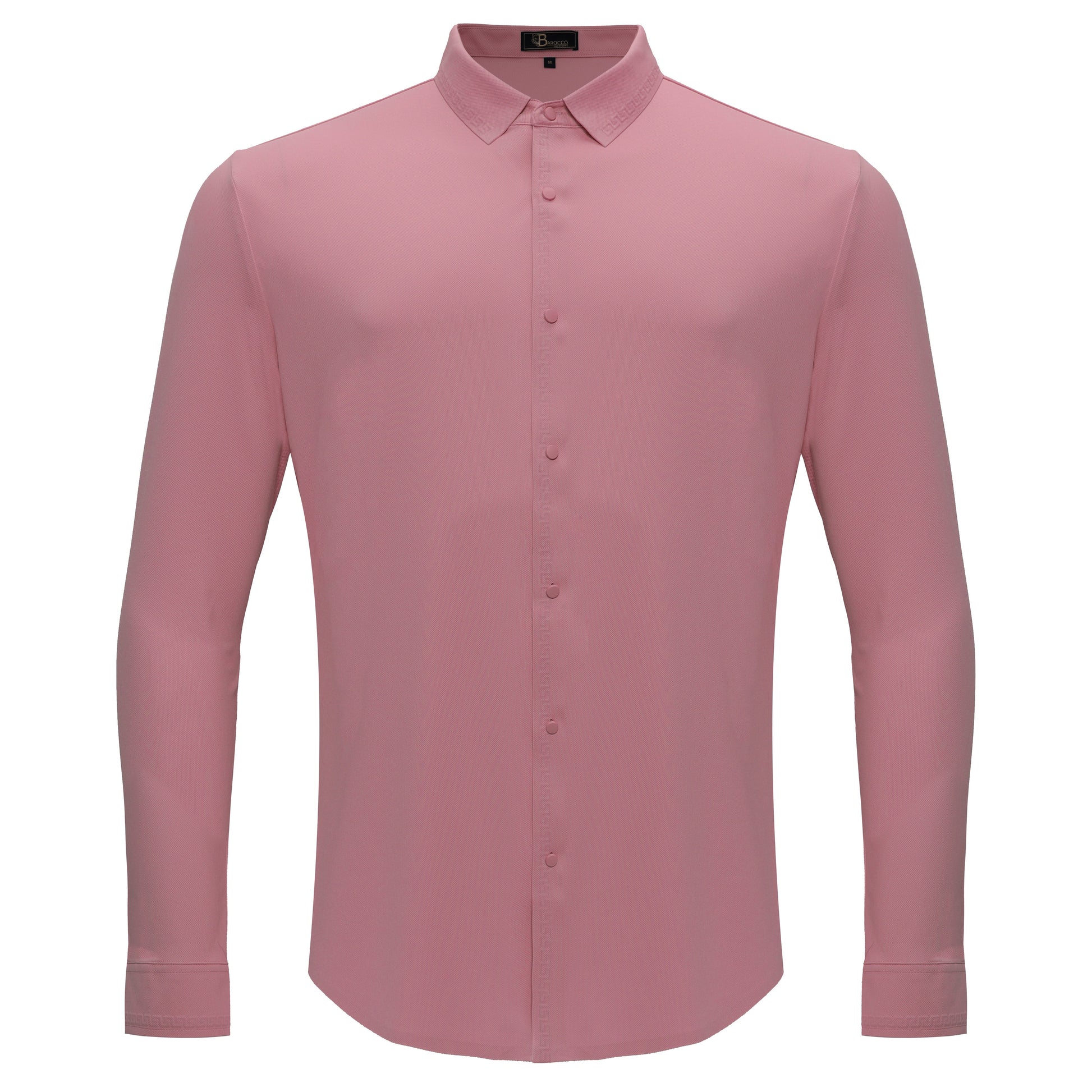 Olympic Victory Button-Up Shirt DUSTY PINK - Dudes Boutique
