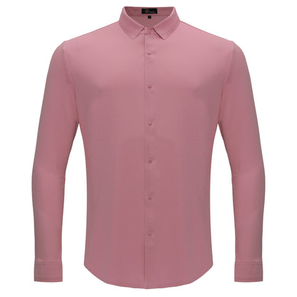 Olympic Victory Button-Up Shirt DUSTY PINK - Dudes Boutique