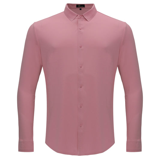 Olympic Victory Button-Up Shirt DUSTY PINK - Dudes Boutique