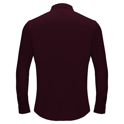 Olympic Victory Button-Up Shirt MULBERRY - Dudes Boutique