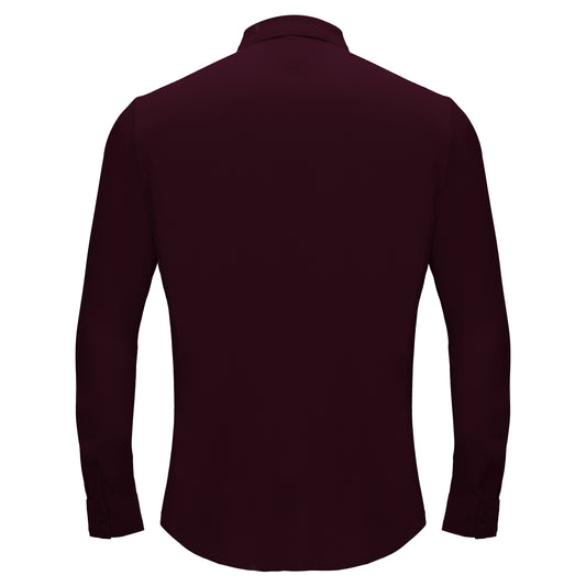 Olympic Victory Button-Up Shirt MULBERRY - Dudes Boutique