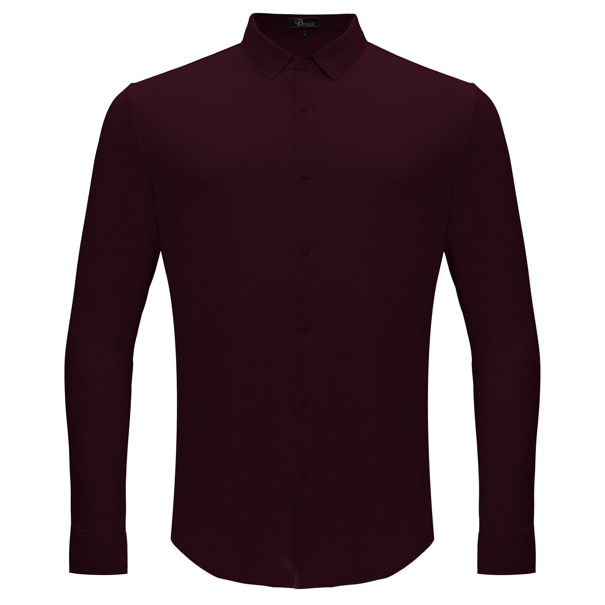 Olympic Victory Button-Up Shirt MULBERRY - Dudes Boutique