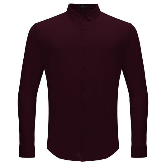 Olympic Victory Button-Up Shirt MULBERRY - Dudes Boutique