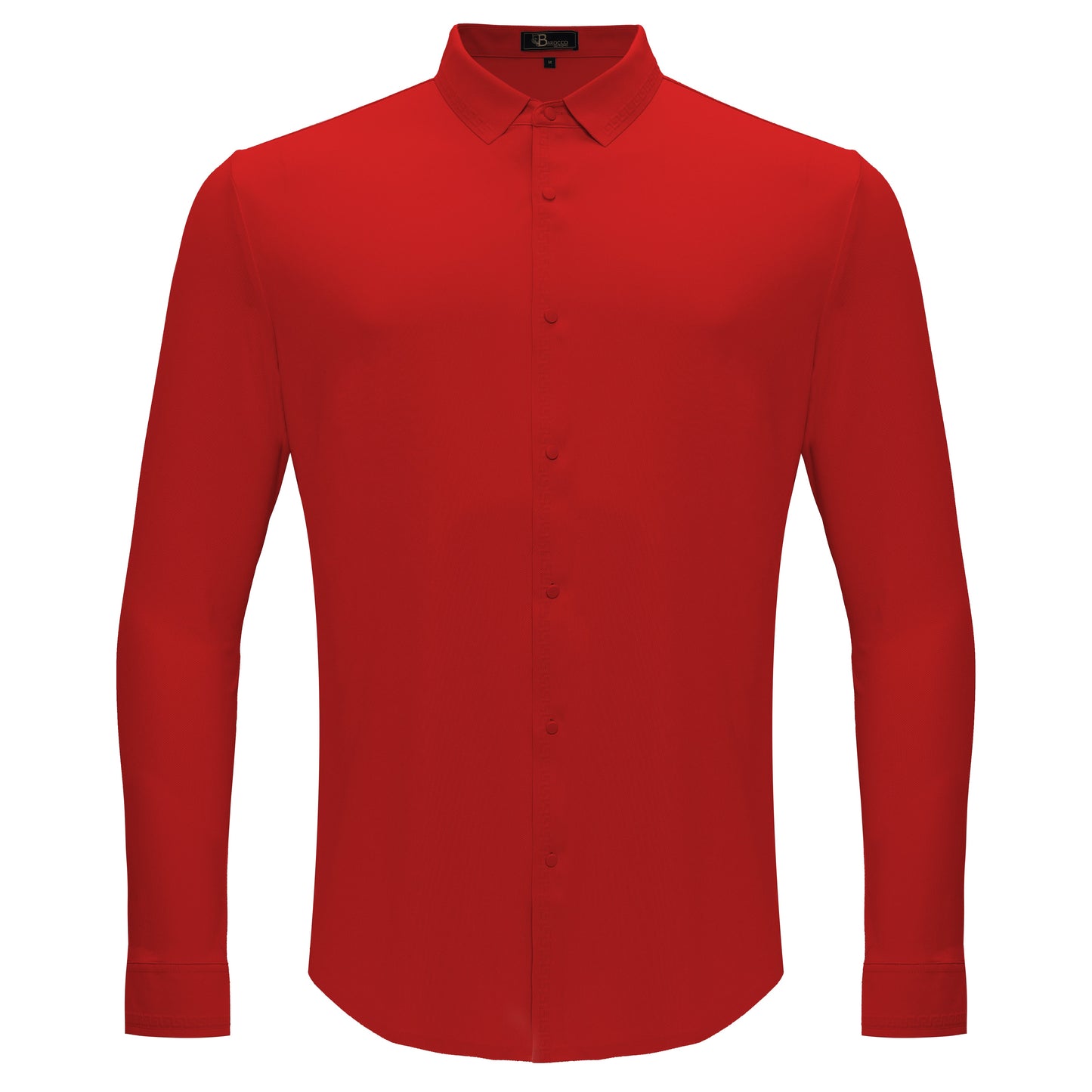 Olympic Victory Button-Up Shirt RED - Dudes Boutique