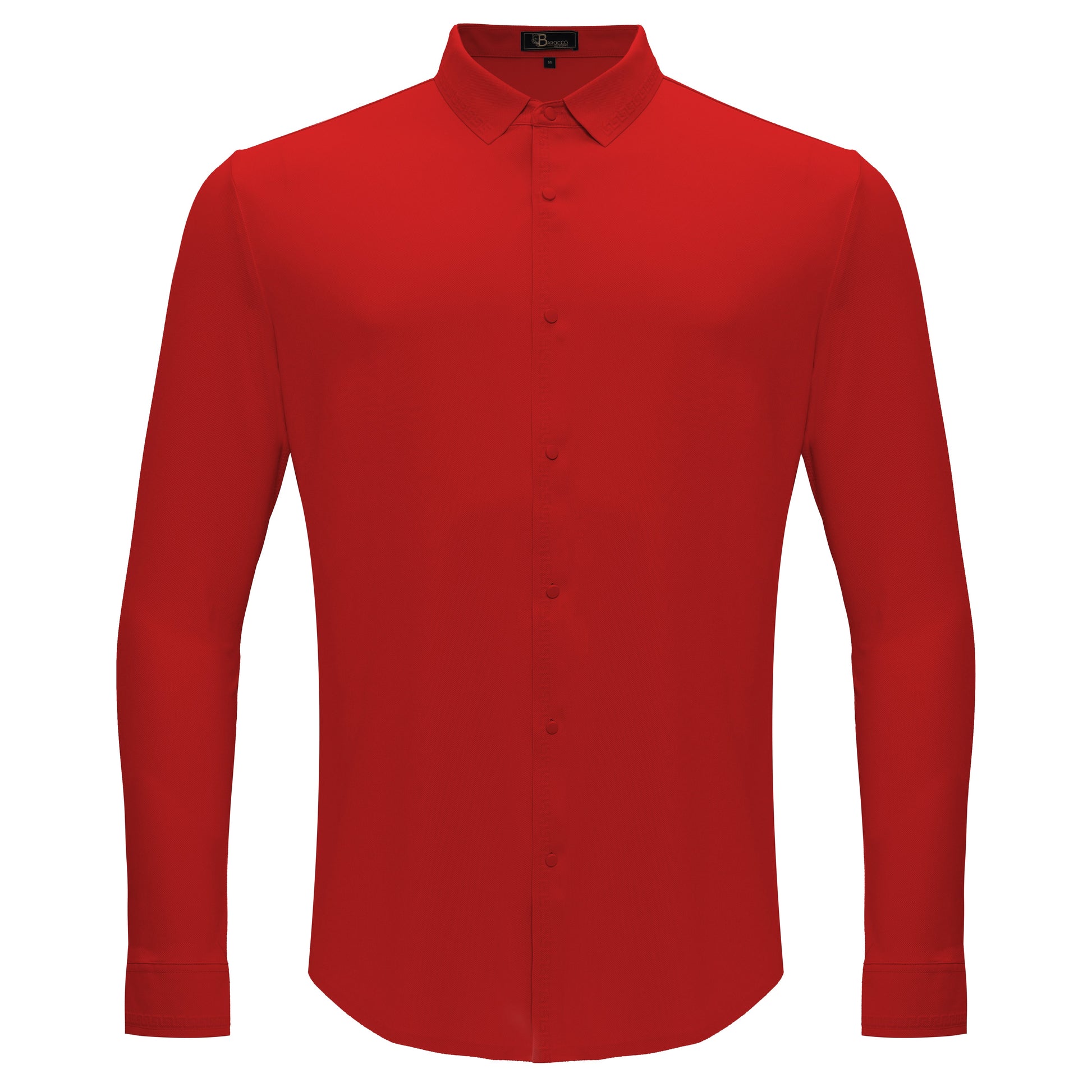 Olympic Victory Button-Up Shirt RED - Dudes Boutique
