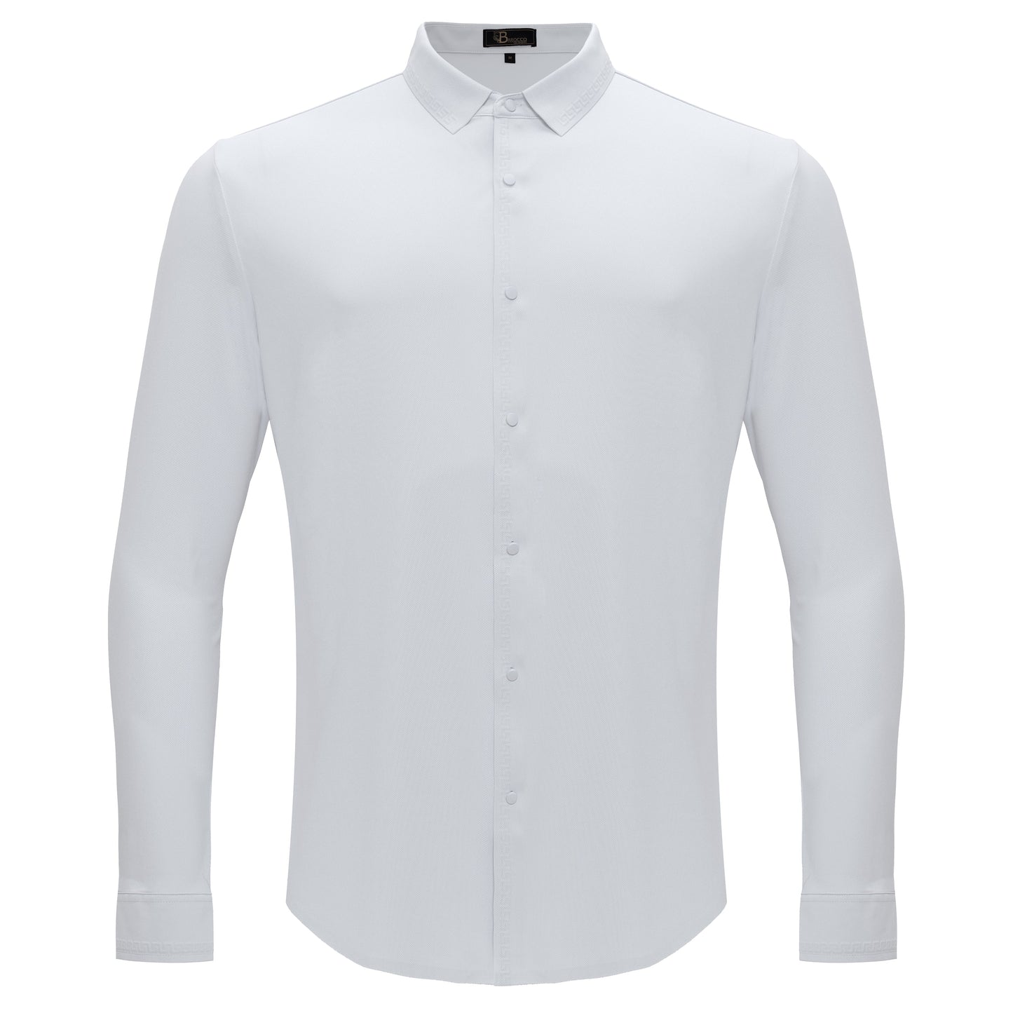 Olympic Victory Button-Up Shirt WHITE - Dudes Boutique