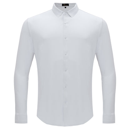 Olympic Victory Button-Up Shirt WHITE - Dudes Boutique