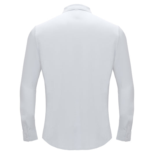 Olympic Victory Button-Up Shirt WHITE - Dudes Boutique