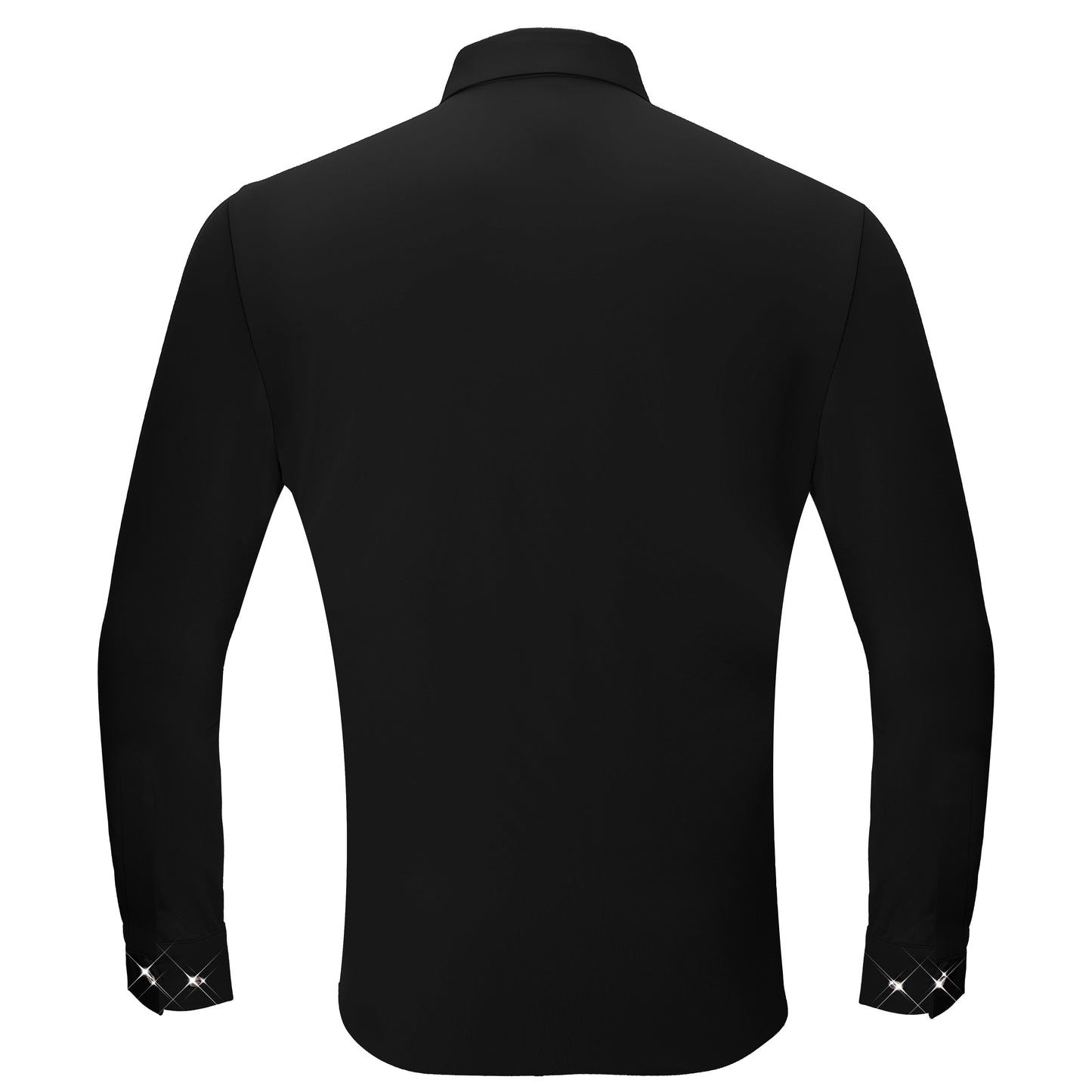 Fierce Frenzy Button-Up Shirt BLACK - Dudes Boutique