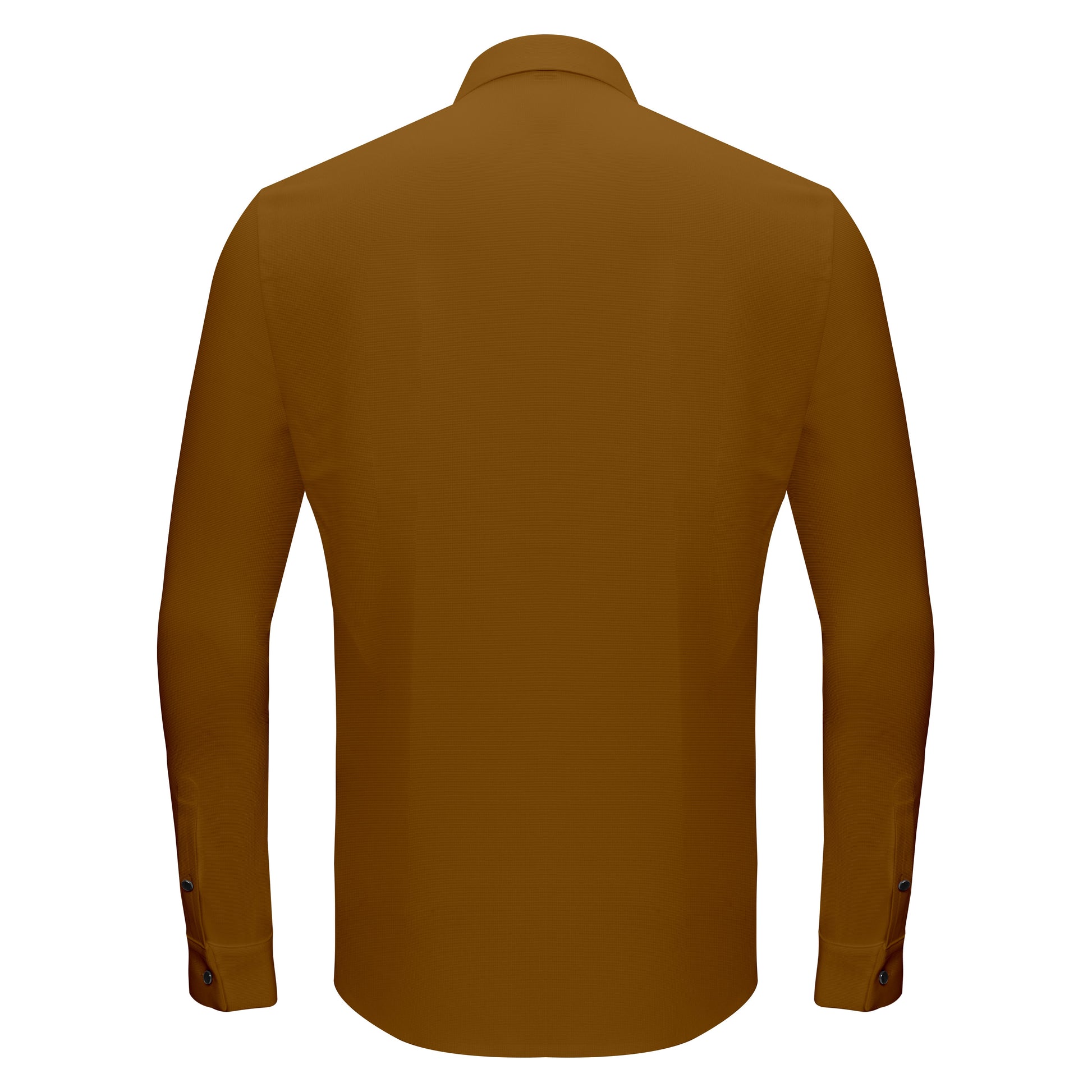 Silver Sophistication Button-Up Shirt KHAKI - Dudes Boutique