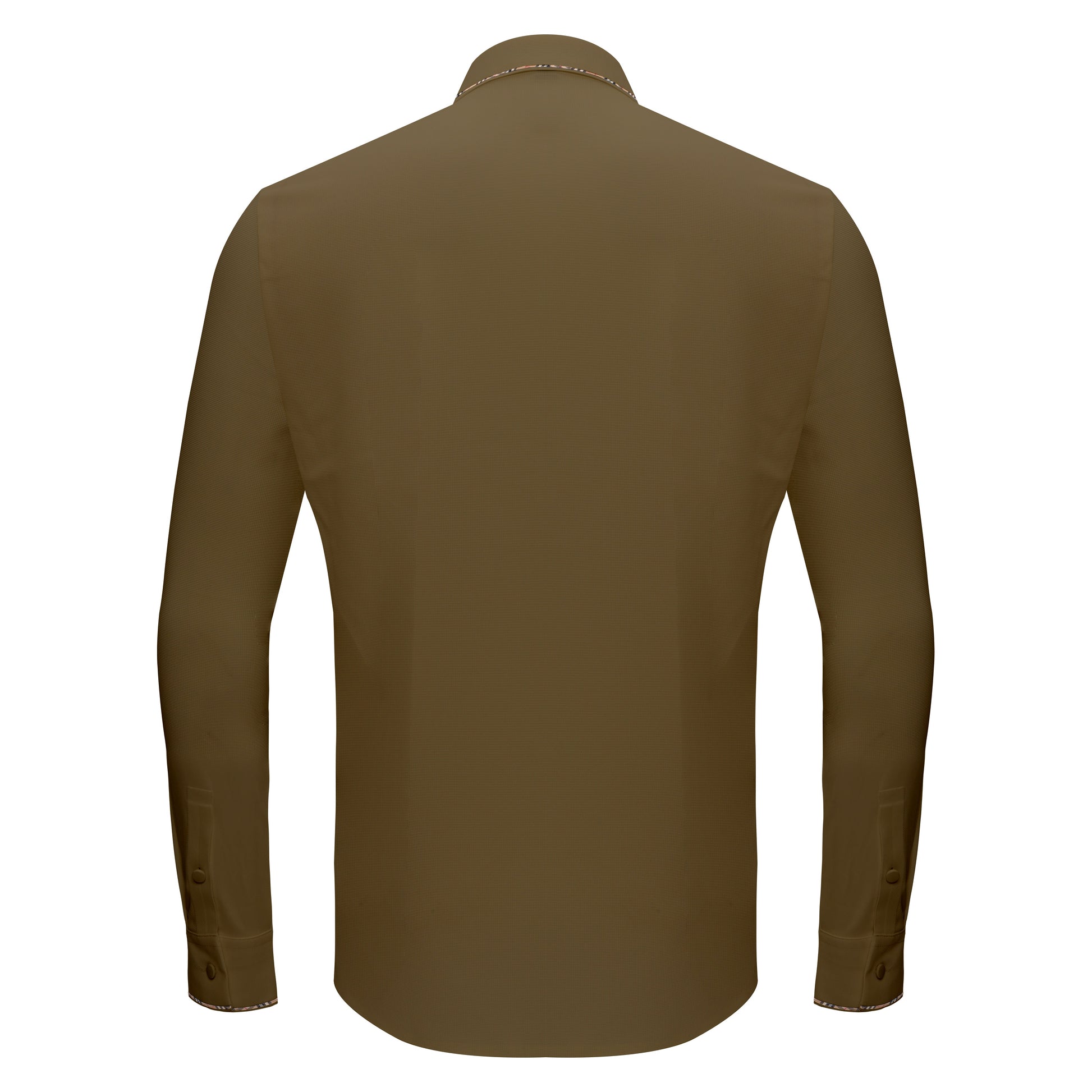Modern Class Button up shirt KHAKI - Dudes Boutique
