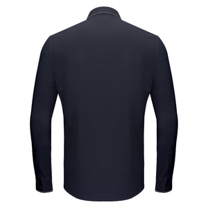 Modern Class Button up shirt NAVY - Dudes Boutique