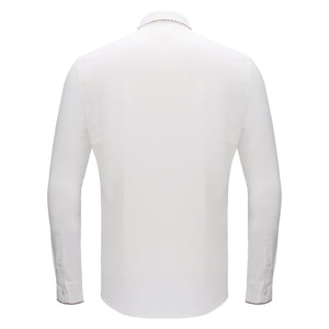 Modern Class Button up shirt WHITE - Dudes Boutique