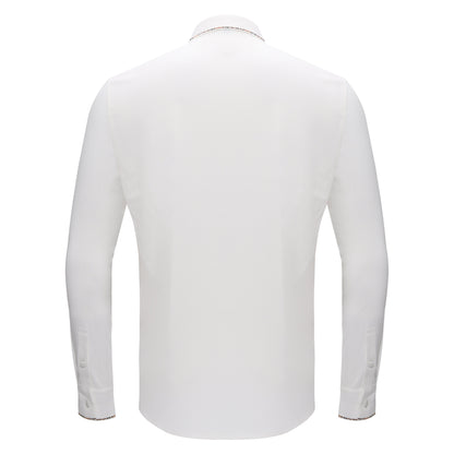 Modern Class Button up shirt WHITE - Dudes Boutique