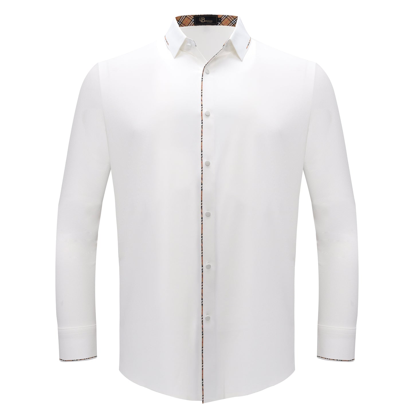 Modern Class Button up shirt WHITE - Dudes Boutique