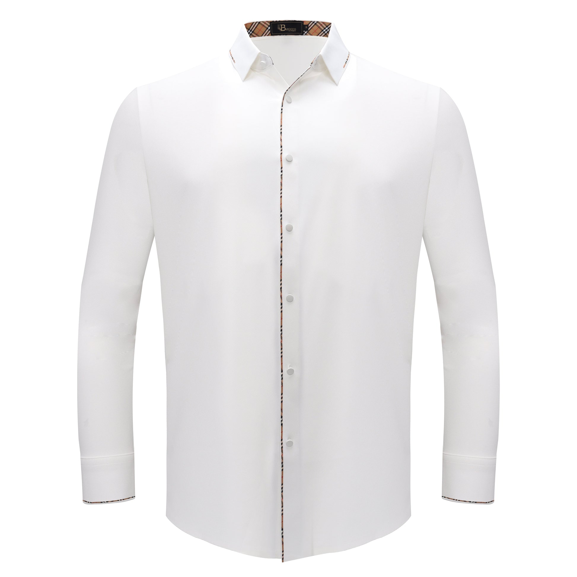 Modern Class Button up shirt WHITE - Dudes Boutique