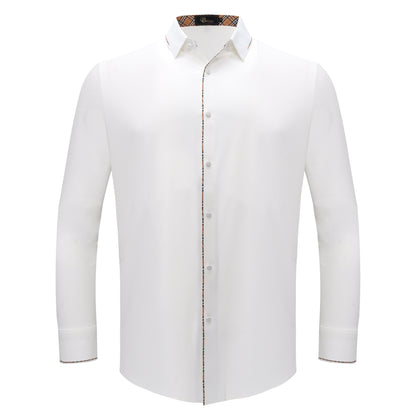 Modern Class Button up shirt WHITE - Dudes Boutique
