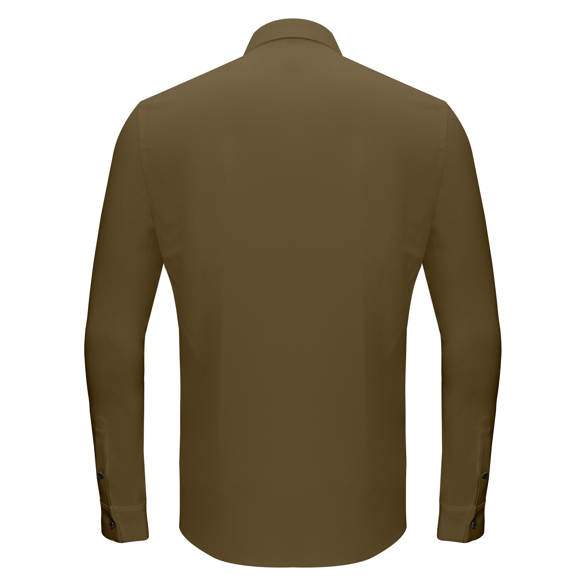 Power Move Button-Up Shirt KHAKI - Dudes Boutique