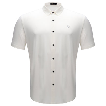 Apex Spirit Short Sleeve Button-Up WHITE