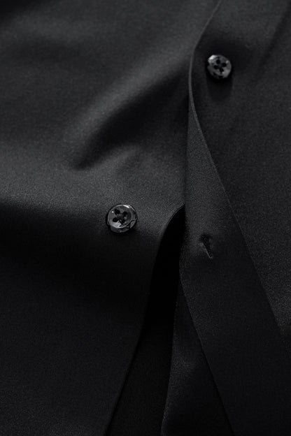Rose Éclat Emboss Shirt BLACK