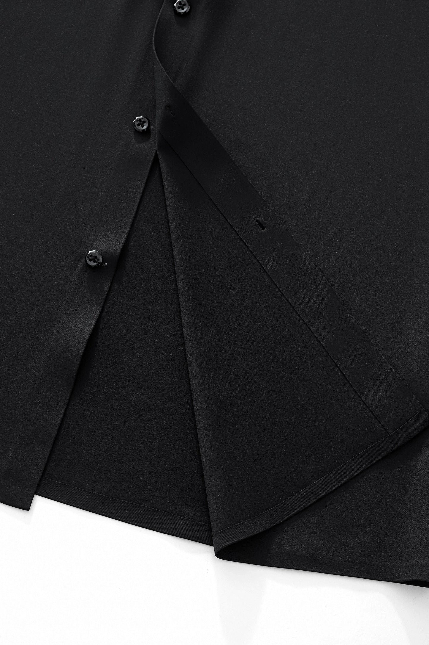 Rose Éclat Emboss Shirt BLACK
