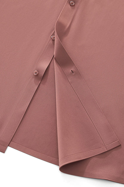 Rose Éclat Emboss Shirt DUSTY PINK