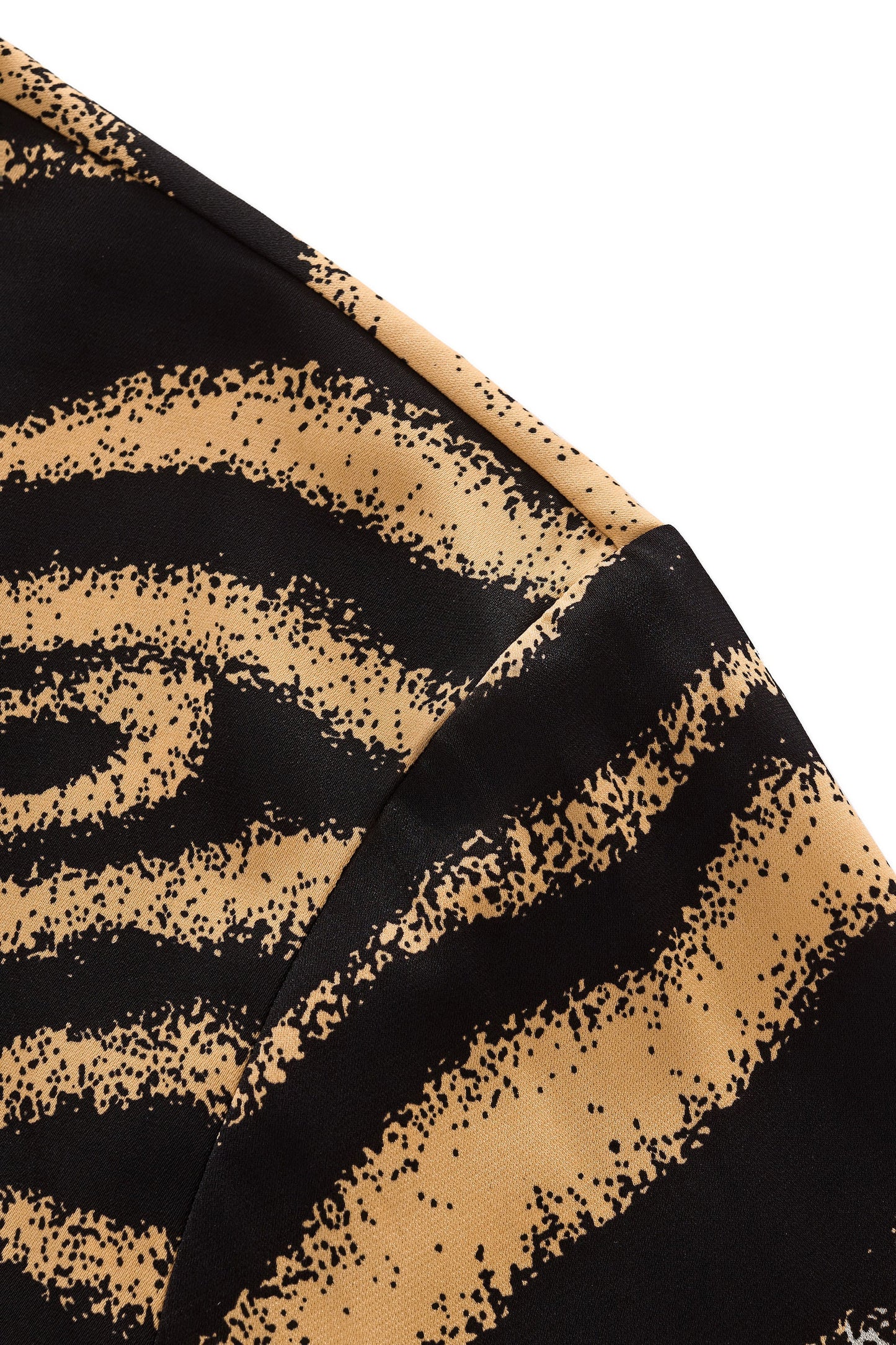Barocco Golden Mirage Stitchless LS Shirt BLACK/BROWN