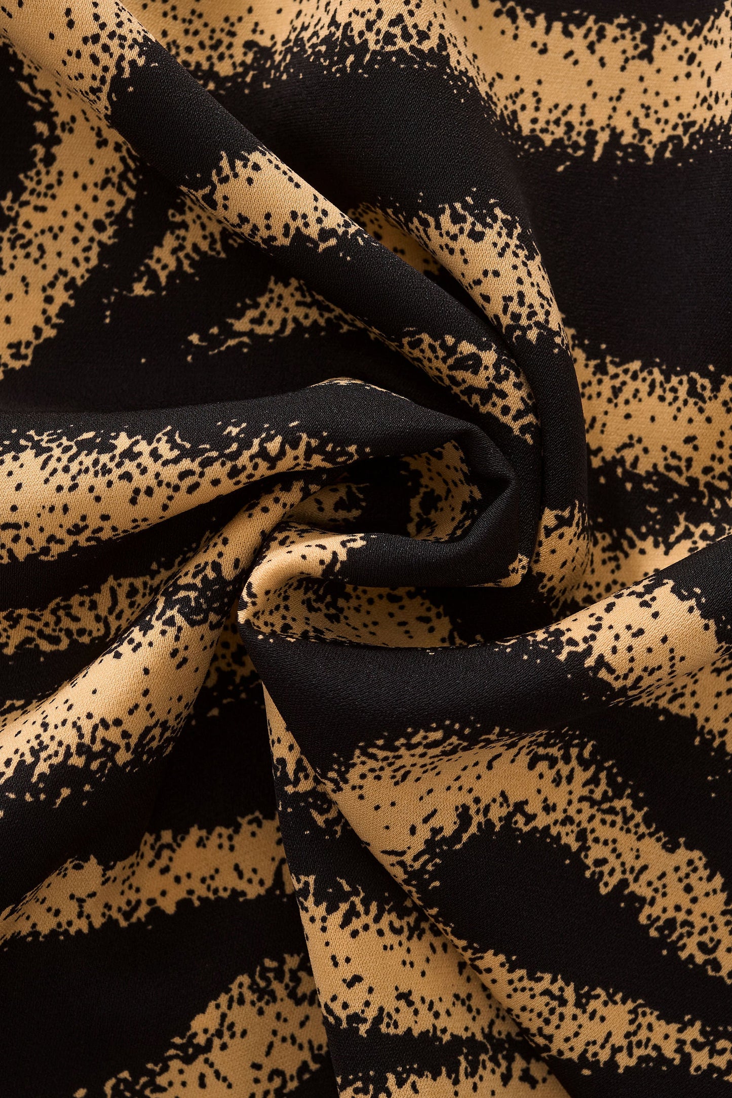 Barocco Golden Mirage Stitchless LS Shirt BLACK/BROWN