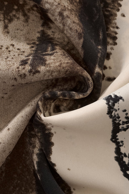 Barocco Echelon Brushstroke Stitchless LS Shirt CREAM