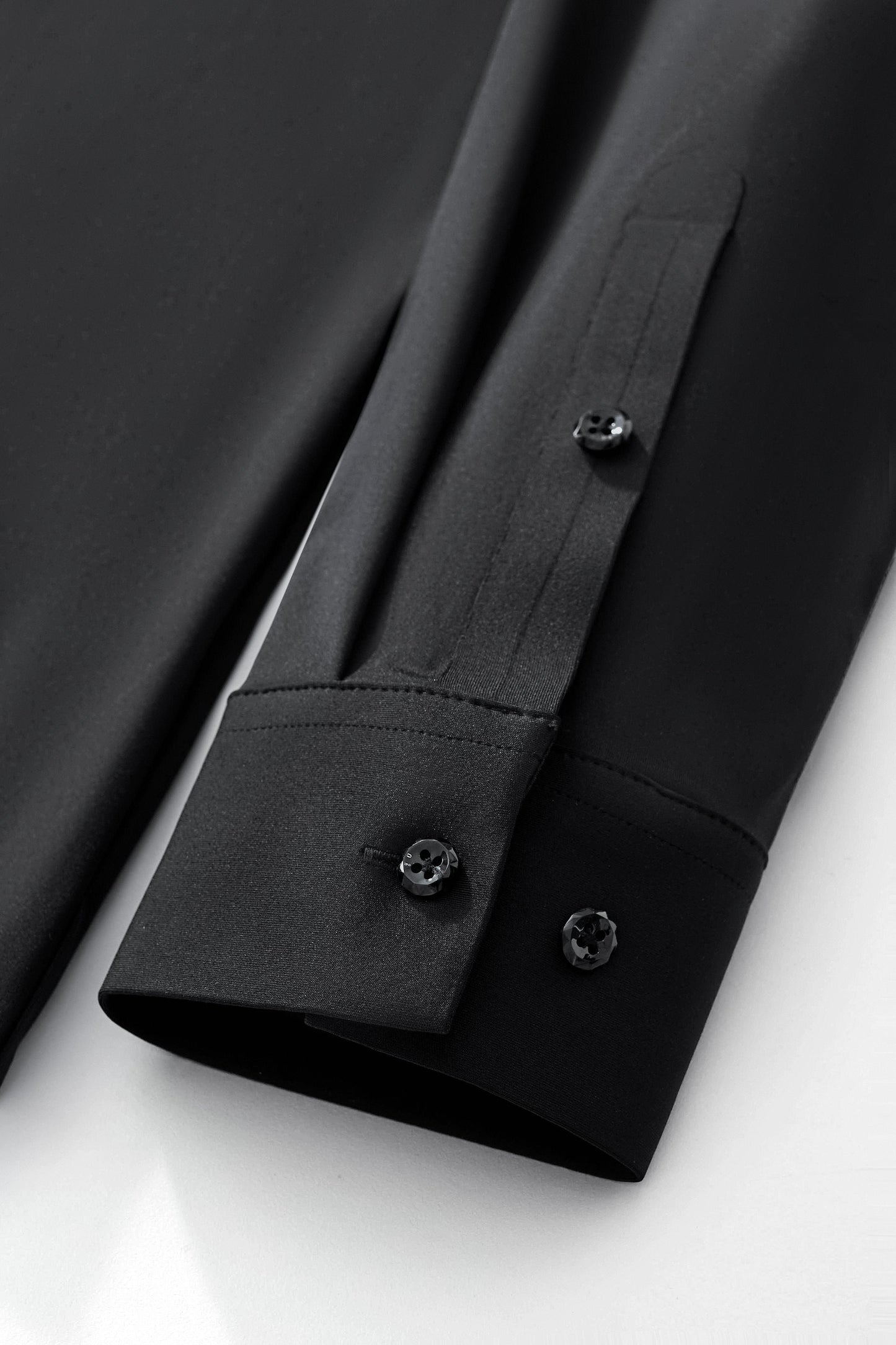Barocco Stallion Embellished LS Shirt BLACK/BLACK