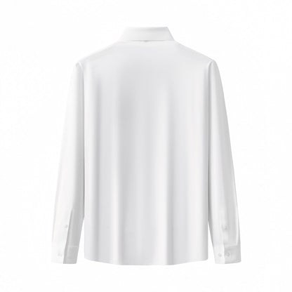 Stallion Embellished LS Shirt WHITE