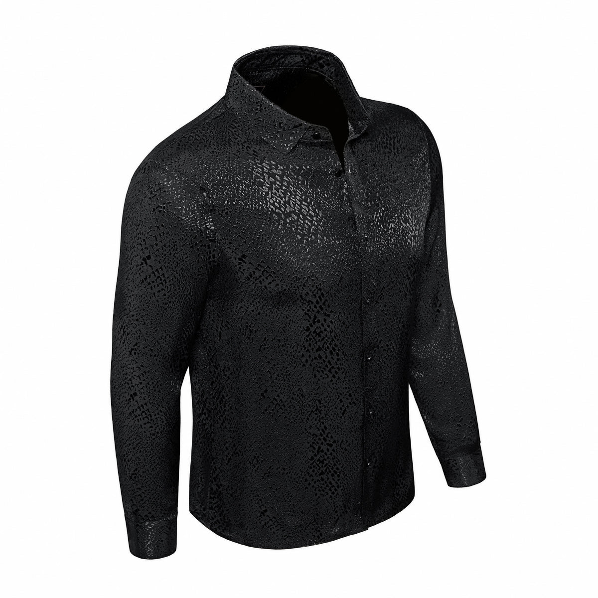 Nocturne Sheen LS Shirt BLACK