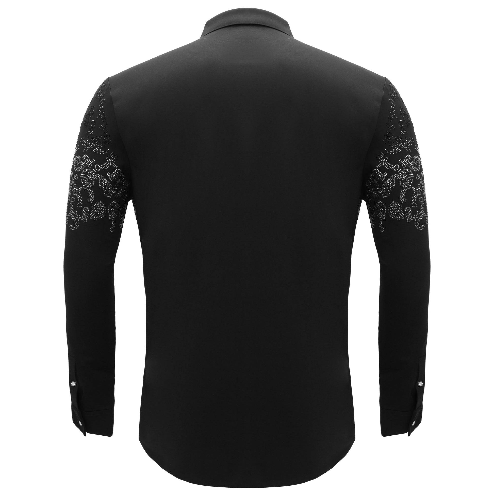 Nightfall Crest Shirt BLACK/GUN SILVER - Dudes Boutique