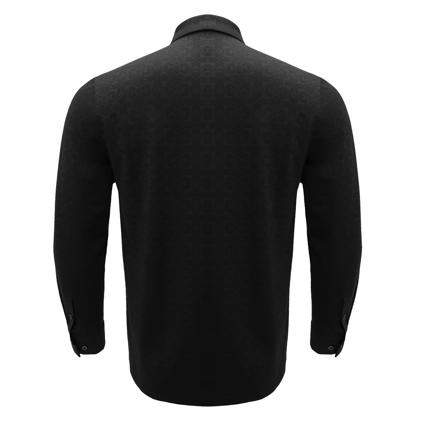 Power Flex Button-Up Shirt BLACK - Dudes Boutique