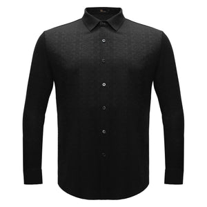 Power Flex Button-Up Shirt BLACK - Dudes Boutique