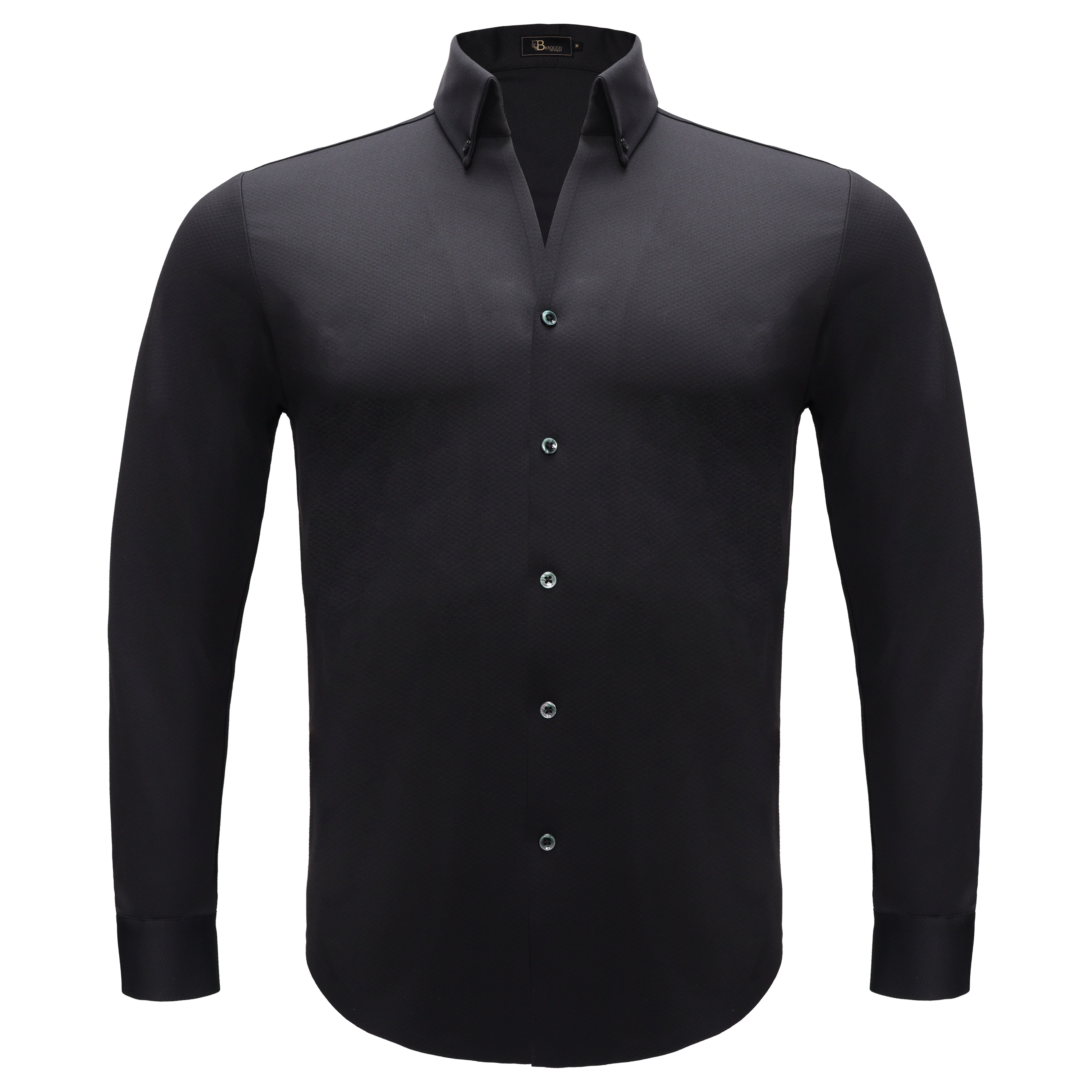 Barocco Noir Essence L/S SHIRT BLACK