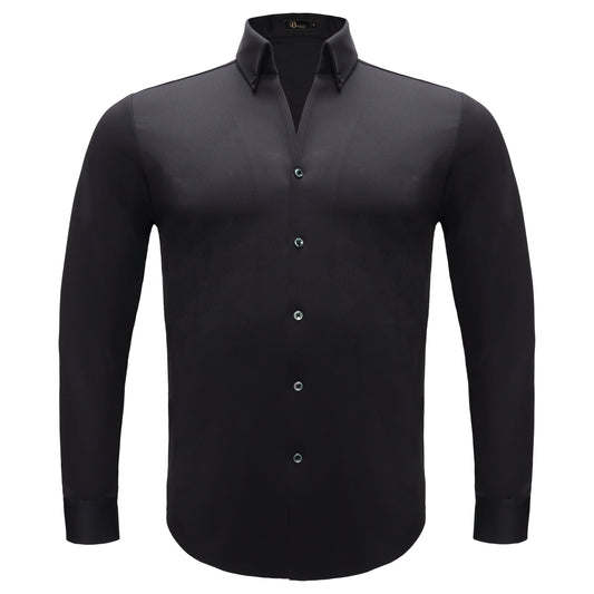 Barocco Noir Essence L/S SHIRT BLACK