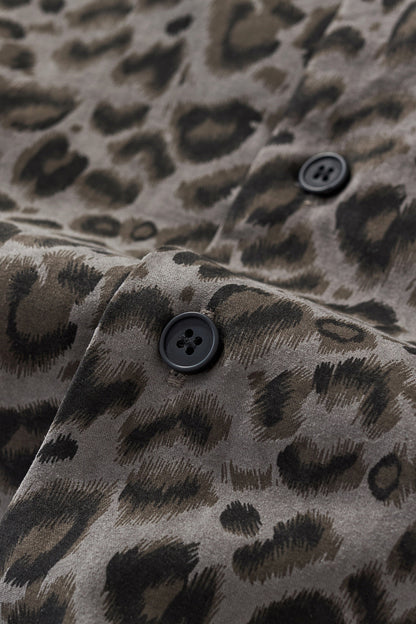 Arden Camp Collar Shirt GREY