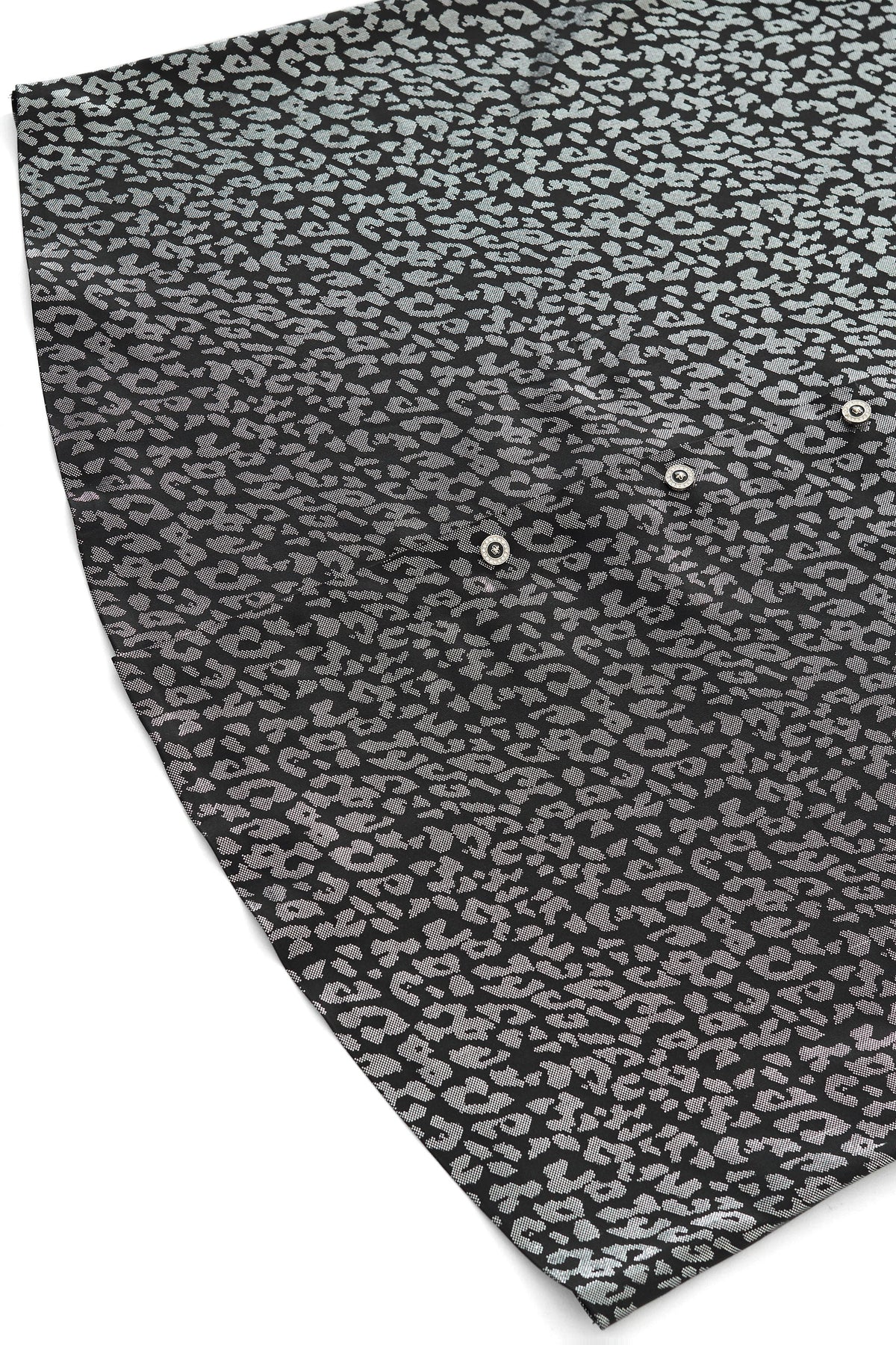 Tonal Leopard Shirt BLACK